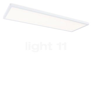 Paulmann Atria Shine Lampada da soffitto LED quadrato bianco opaco - 58 x 20 cm - 3.000 K - commutabile
