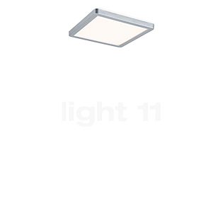 Paulmann Atria Shine Lampada da soffitto LED quadrato cromo opaco - 19 x 19 cm - 3.000 K - commutabile , Vendita di giacenze, Merce nuova, Imballaggio originale