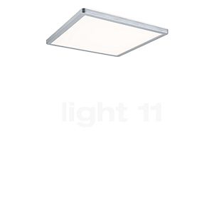 Paulmann Atria Shine Plafonnier LED carré chrome mat - 30 x 30 cm - 3.000 K - commutable