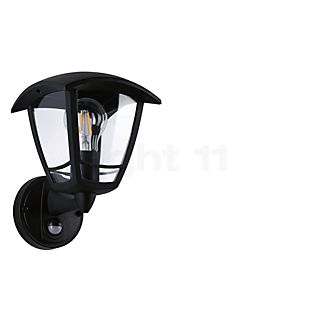 Paulmann Classic Curved Wall Light with Motion Detector anthracite