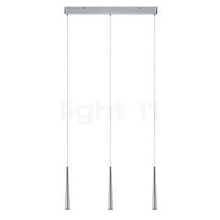 Paulmann Gutta Hanglamp LED 3-lichts aluminium