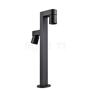 Paulmann Kimu Bollard Light LED 2 lamps anthracite