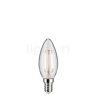 Paulmann Plug & Shine C35- dim 2W/c 830, E14, 24V Filament LED traslucido chiaro