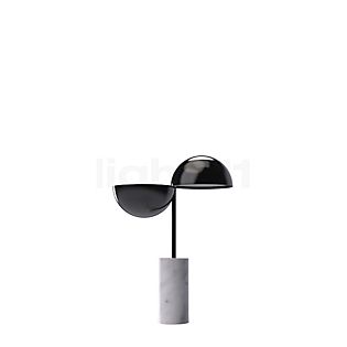 Penta Elisabeth Lampe de table LED noir/marbre - 40 cm