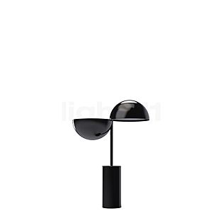 Penta Elisabeth, lámpara de sobremesa LED negro/cromo - 40 cm
