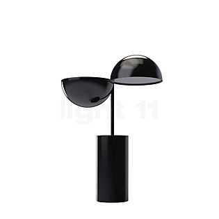 Penta Elisabeth, lámpara de sobremesa LED negro/cromo - 55 cm