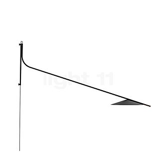 Penta Glifo, lámpara de pared LED negro - 163 cm - 2.700 K - con enchufe