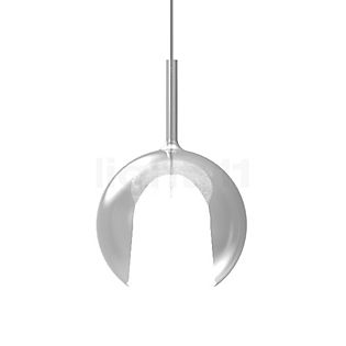 Penta Glo, lámpara de suspensión negro/transparente - 55 cm