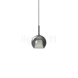 Penta Glo, lámpara de suspensión titanio/negro - 25 cm