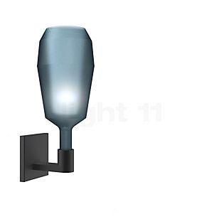 Penta MoM Wandlamp zwart/blauw - 14 cm