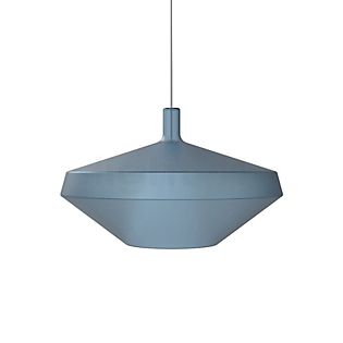 Penta MoM, lámpara de suspensión negro/azul - 38 x 23 cm