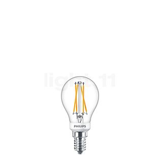 Philips D45-dim 3,4W/c 927, E14 Filament LED WarmGlow traslucido chiaro , Vendita di giacenze, Merce nuova, Imballaggio originale