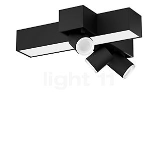 Philips Hue White And Color Ambiance Centris Cross Spot LED 3-flammig schwarz , Auslaufartikel