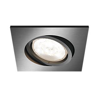 Small Mini LED Recessed Spotlight Spot Lamp Round Square Chrome Stainless Steel