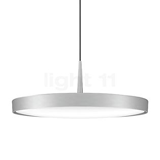 Ribag Licht Arva, lámpara de suspensión LED gris, ø44 cm