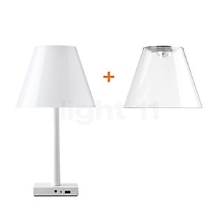 Rotaliana Dina+ LED bianco, incl. 2 paralumi