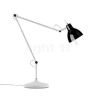 Rotaliana Luxy Bordlampe hvid/sort skinnende - med arm