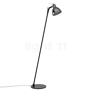 Rotaliana Luxy Lampadaire noir/fumé - sans bras