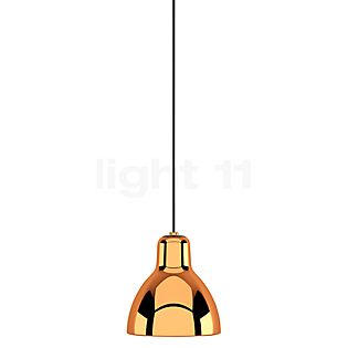 Rotaliana Luxy, lámpara de suspensión negro/cobre brillo