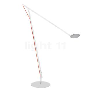 Rotaliana String XL, lámpara de pie LED blanco/naranja
