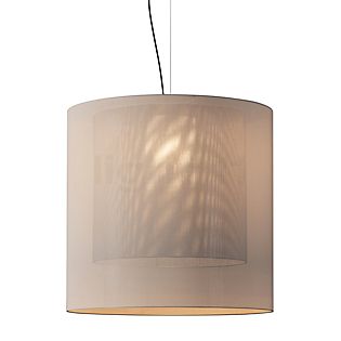 Santa & Cole Moaré Hanglamp wit/grijs - ø83 cm