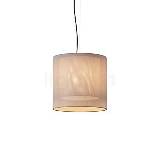 Santa & Cole Moaré Hanglamp wit/wit - ø46 cm