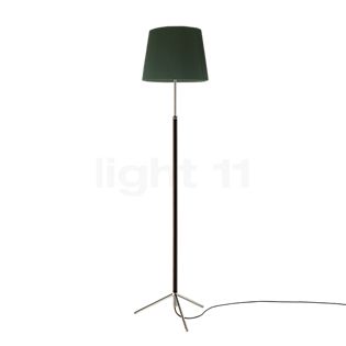 Santa & Cole Pie de Salón Floor Lamp green/chrome - conical - 36 cm