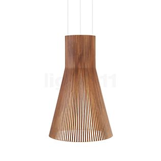 Secto Design Magnum 4202 Hanglamp walnoot, fineer/textielkabel wit , Magazijnuitverkoop, nieuwe, originele verpakking