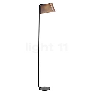 Secto Design Owalo 7010, lámpara de pie LED negro, laminado