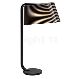 Secto Design Owalo 7020 Lampada da tavolo LED nero, laminato