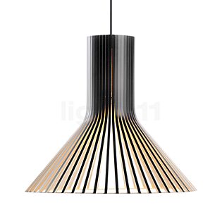 Secto Design Puncto 4203 Hanglamp zwart, gelamineerd/textielkabel zwart
