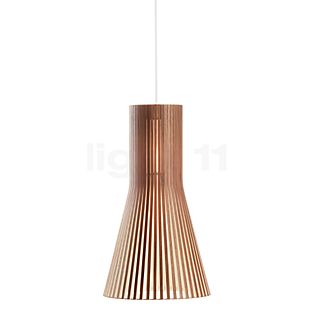 Secto Design Secto 4201 Hanglamp walnoot, fineer/ textielkabel wit
