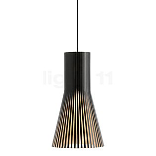 Secto Design Secto 4201 Pendant Light black, laminated/ textile cable black
