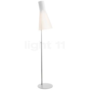 Secto Design Secto 4210, lámpara de pie blanco, laminado