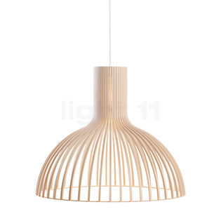 Secto Design Victo 4250 Pendelleuchte Schwarz, laminiert/Textilkabel schwarz