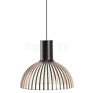 Secto Design Victo 4251 Hanglamp zwart, gelamineerd/ textielkabel zwart