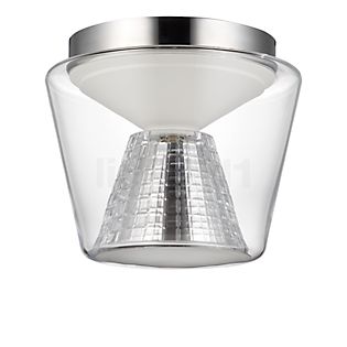 Serien Lighting Annex Lampada da soffitto M - diffusore esterno traslucido chiaro/diffusore interno cristallo