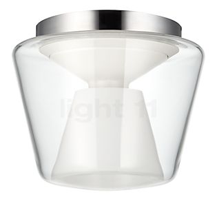 Serien Lighting Annex, lámpara de techo L - difusor externo cristalino/difusor interior opalino