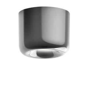 Serien Lighting Cavity Deckenleuchte LED aluminium glänzend - 12,5 cm - 3.000 K - phasendimmbar - ohne Linse zur Entblendung