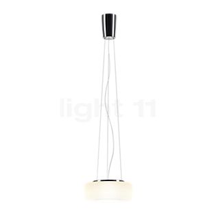 Serien Lighting Curling Hanglamp LED glas - S - externe diffusor opaal/zonder binnenste diffusor - 2.700 K