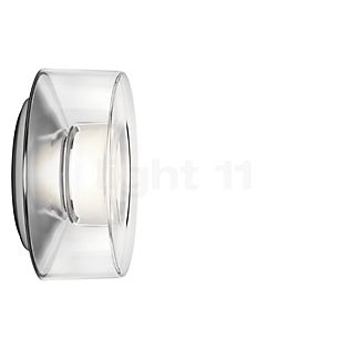 Serien Lighting Curling Wall Light LED acrylic glass - M - external diffuser clear/without inner diffuser - dim to warm