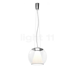 Serien Lighting Draft Lampada a sospensione LED traslucido chiaro - dim to warm - fase di dimmer - 34 cm