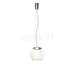 Serien Lighting Draft Suspension LED translucide clair - dim to warm - 26 cm
