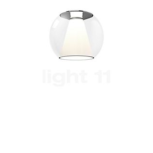 Serien Lighting Draft, lámpara de techo LED translúcido - 2.700 K - 26 cm