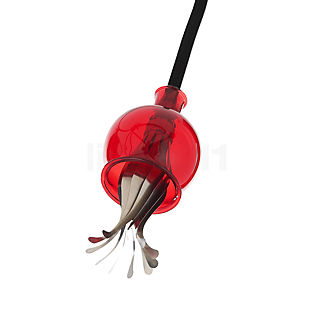 Serien Lighting Poppy Wall 3 arms red/black