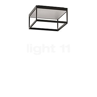 Serien Lighting Reflex² M Ceiling Light LED body black/reflektor silver - 15 cm - 2.700 k - dali