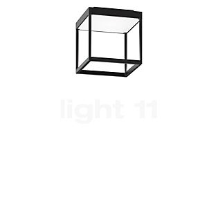 Serien Lighting Reflex² S Lampada da soffitto LED corpo nero/riflettore bianco lucido - 20 cm - fase di dimmer