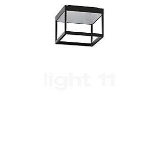 Serien Lighting Reflex² S, lámpara de techo LED cuerpo negro/reflektor plateado - 15 cm - 2.700 k - dali