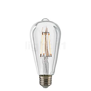 Sigor CO64-dim 7W/c 827, E27 Filament LED translucide clair , Vente d'entrepôt, neuf, emballage d'origine
