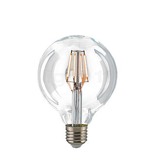 Sigor G95-dim 7W/c 827, E27 Filament LED ohne Farbe